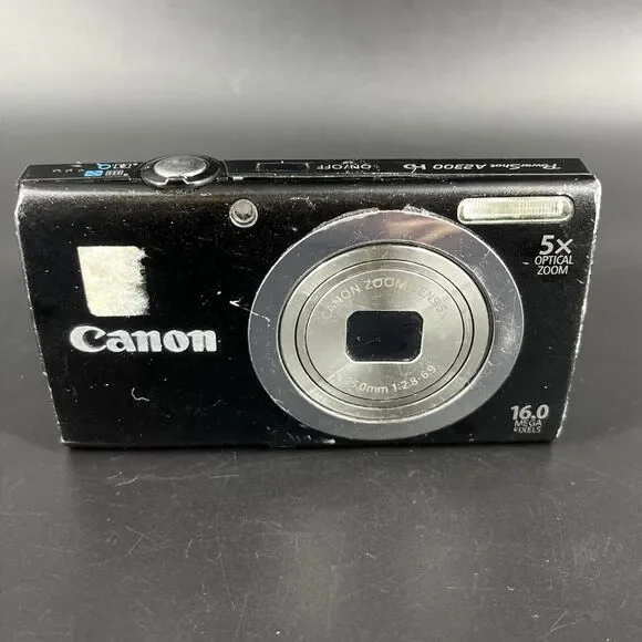Canon PowerShot A2300 デジタルカメラ ブラック Amazon.co.jp: Canon